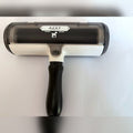 AZAY reusable electrostatic pet hair remover roller in Black