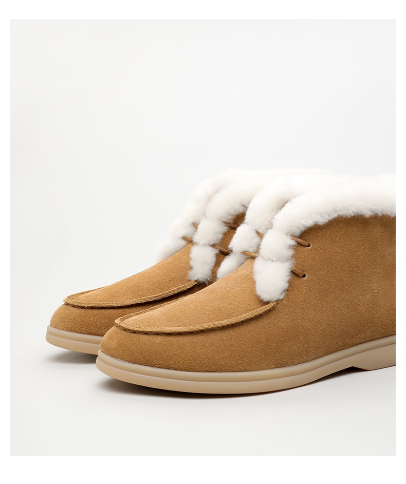 Women's Winter Snow Boots with Short Plush
