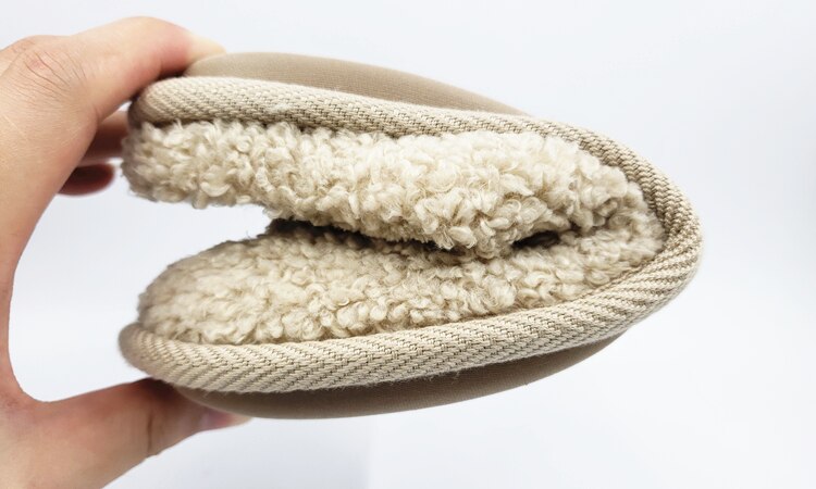 Winter Bear Patterned Warm Slippers for Women