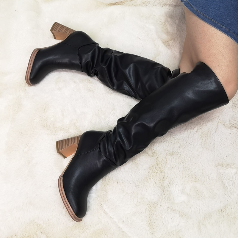 High Heel Casual Winter Boots for Women