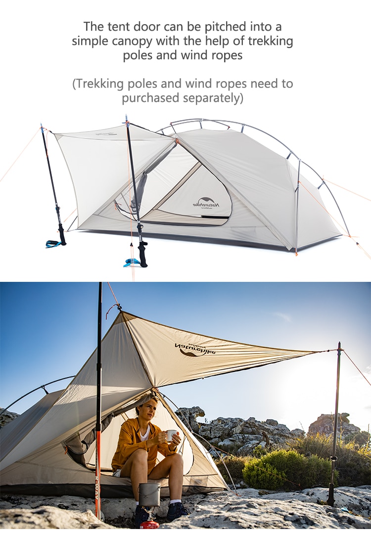Ultralight 15D Nylon Waterproof Single Person Tent