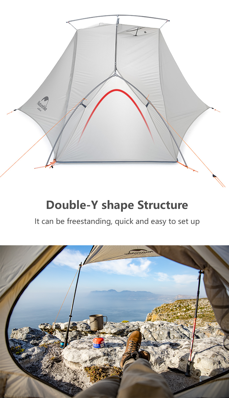 Ultralight 15D Nylon Waterproof Single Person Tent