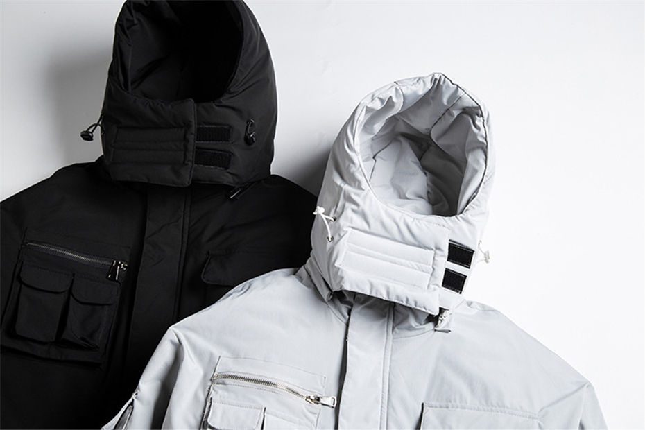 Men's Urban Style Hooded Winter Jacket