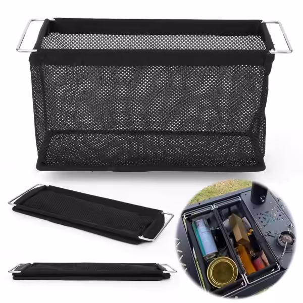 Folding IGT Basket – Camping Mesh Drain Accessory