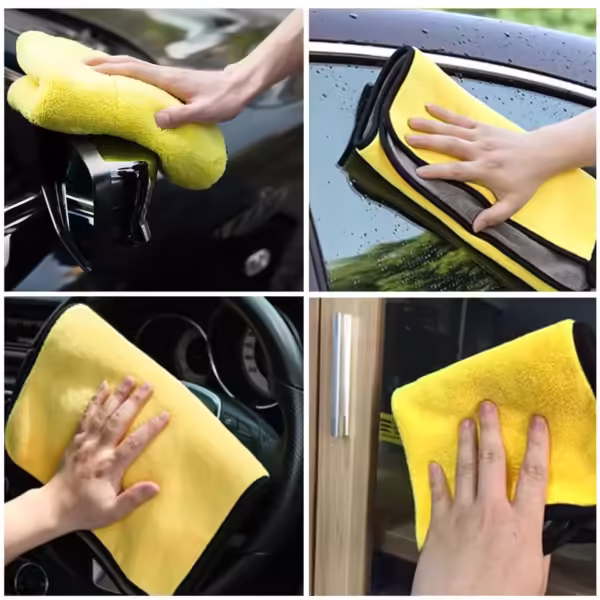 Microfiber Car Towel – 30x30/60cm Cleaning Cloth