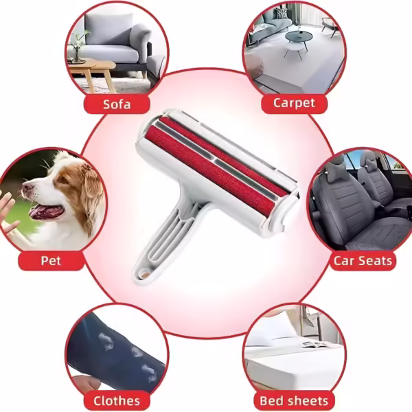 Portable Pet Hair Remover – Furniture & Fabric Cleaner